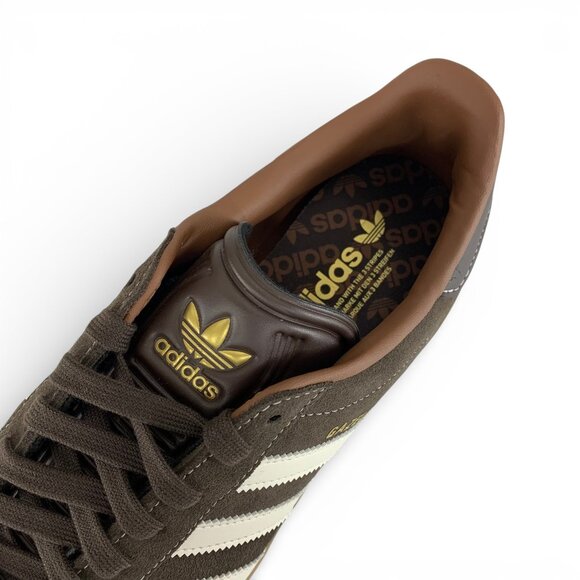 adidas Gazelle Golf Spikeless Men\'s Dark Brown Spikeless Golf Shoes JQ7747 main image 5